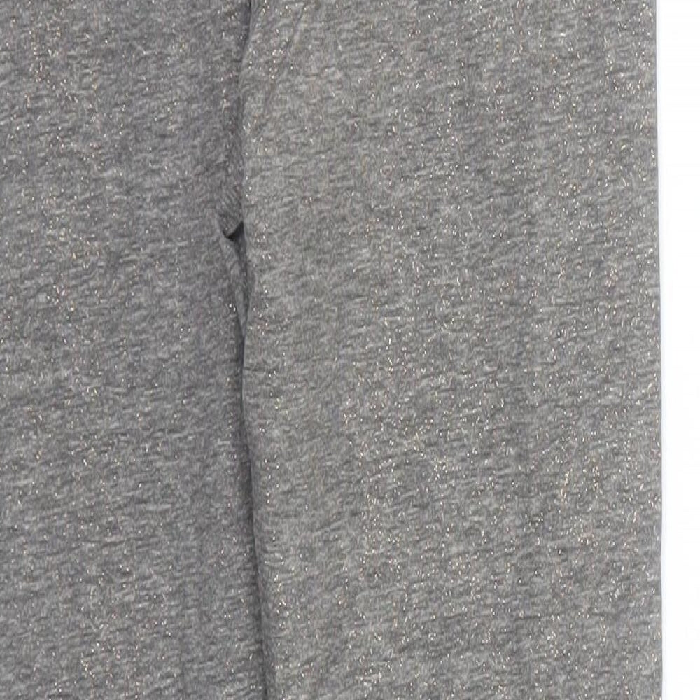 Nutmeg Girls Grey   Capri Trousers Size 11-12 Years