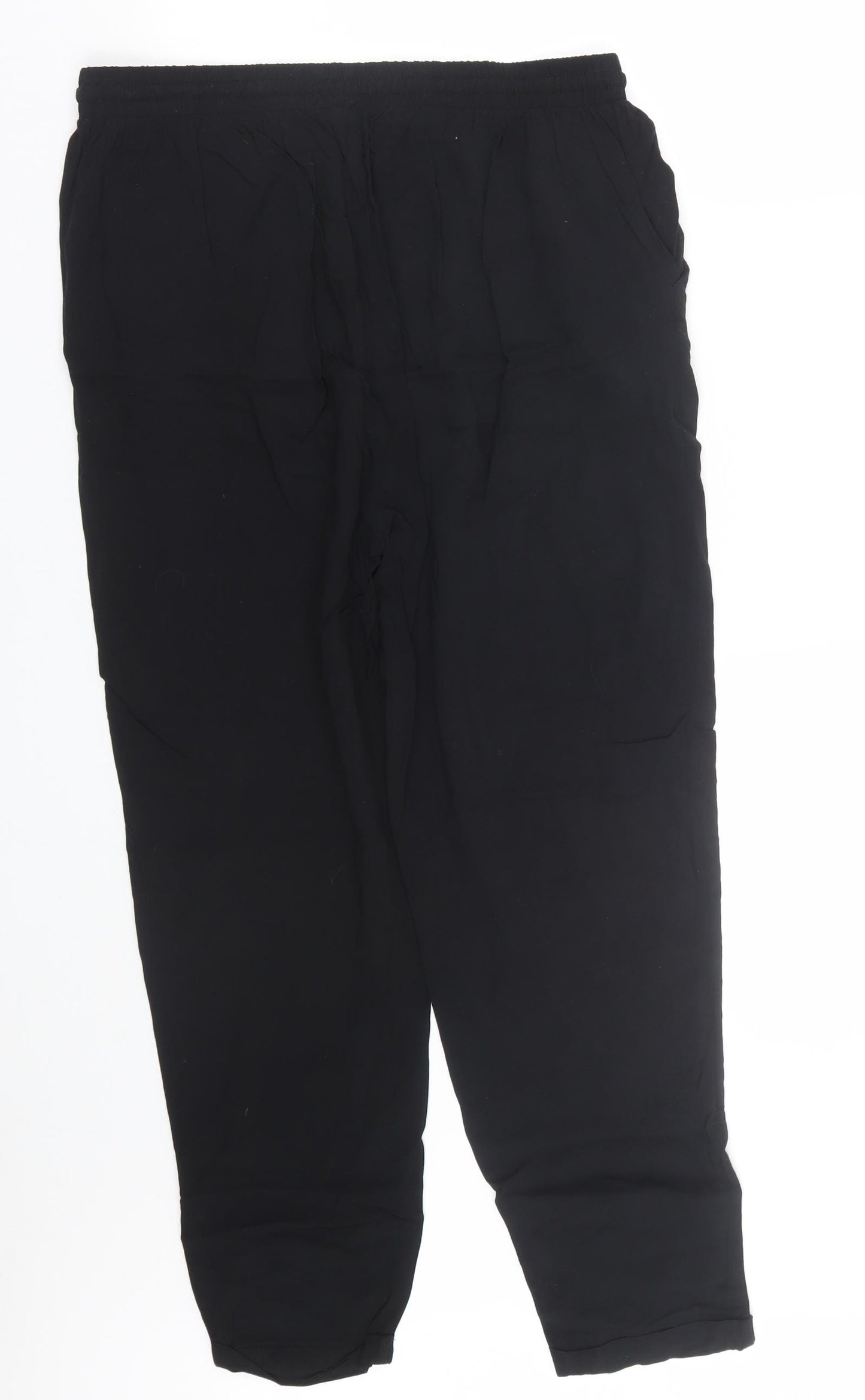 Atmosphere Womens Black   Capri Trousers Size 12 L24 in