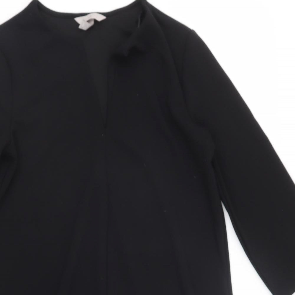 H&M Womens Black   T-Shirt Dress  Size S