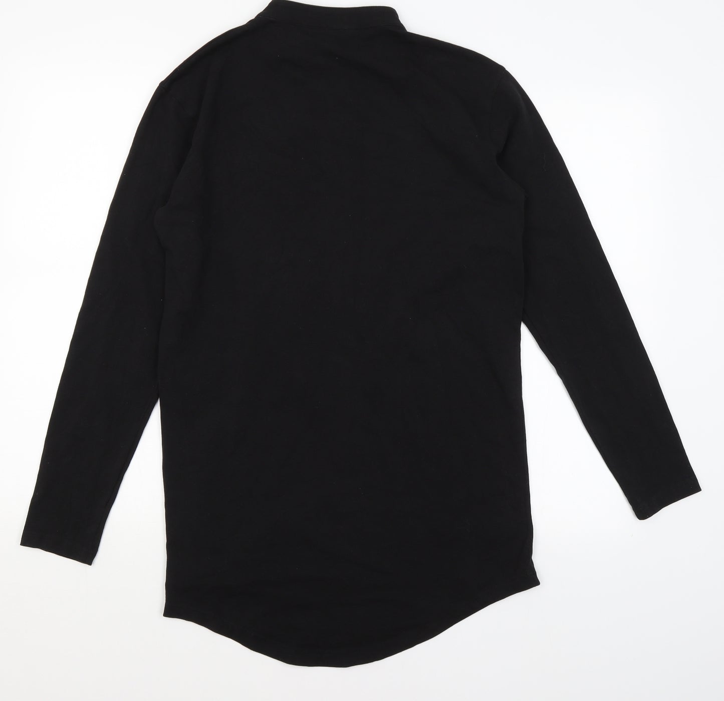 Couture Club Mens Black    Button-Up Size M