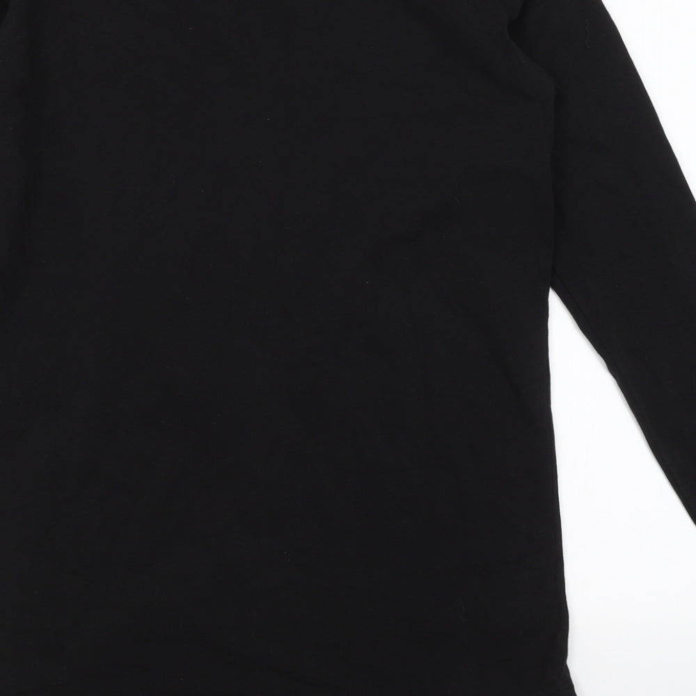 Couture Club Mens Black    Button-Up Size M