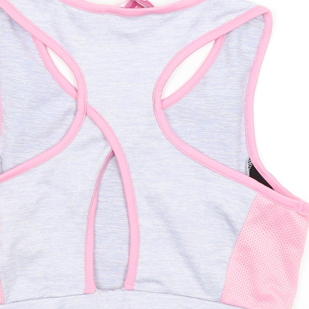 Pineapple Girls Grey   Cropped Tank Size 11-12 Years