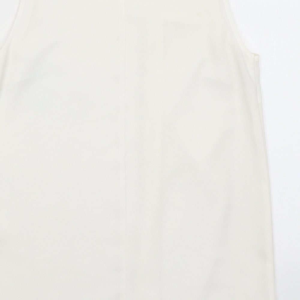 ASOS Womens White   Basic Tank Size 8