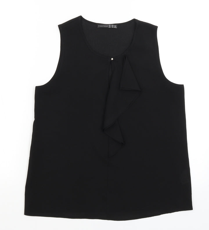 Atmosphere Womens Black   Basic Tank Size 10