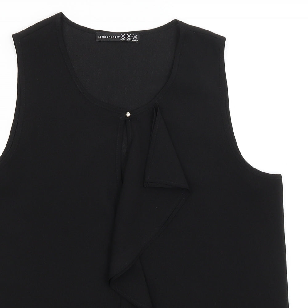 Atmosphere Womens Black   Basic Tank Size 10