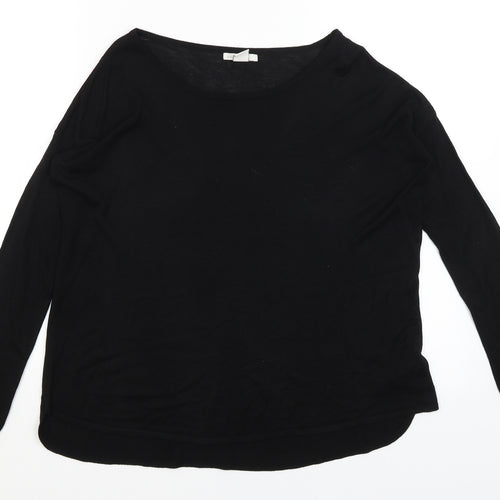 H&M Womens Black   Pullover Jumper Size XS