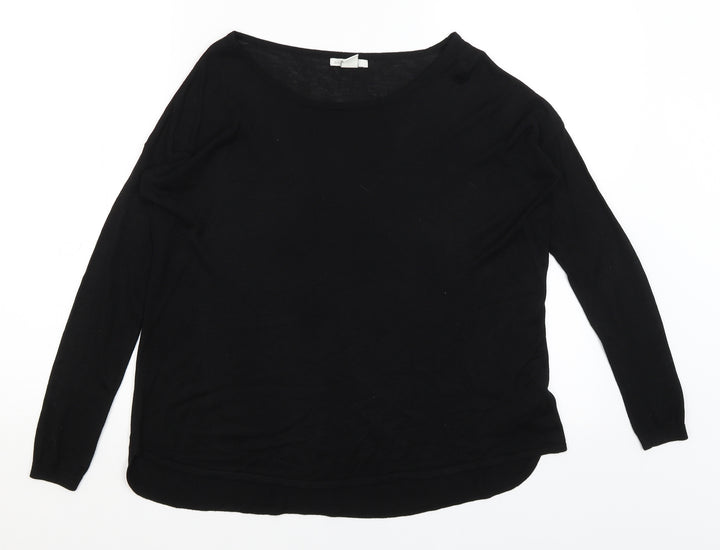 H&M Womens Black   Pullover Jumper Size XS