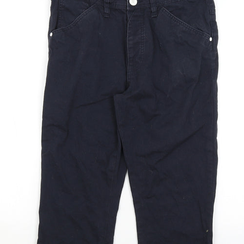 Fabric Mens Blue   Chino Shorts Size 30 in