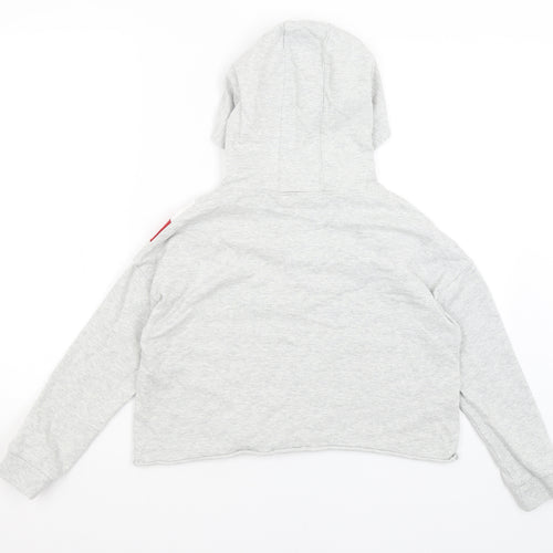 NEXT Girls Grey   Pullover Hoodie Size 11 Years