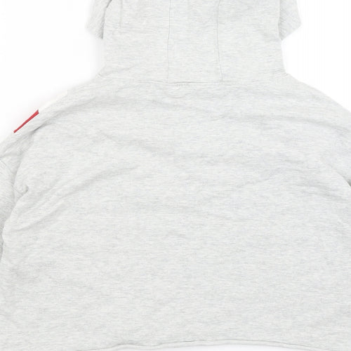 NEXT Girls Grey   Pullover Hoodie Size 11 Years