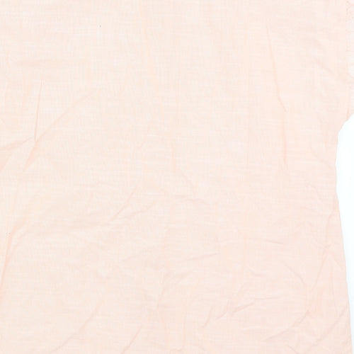 Nutmeg Womens Pink   Basic Button-Up Size 16