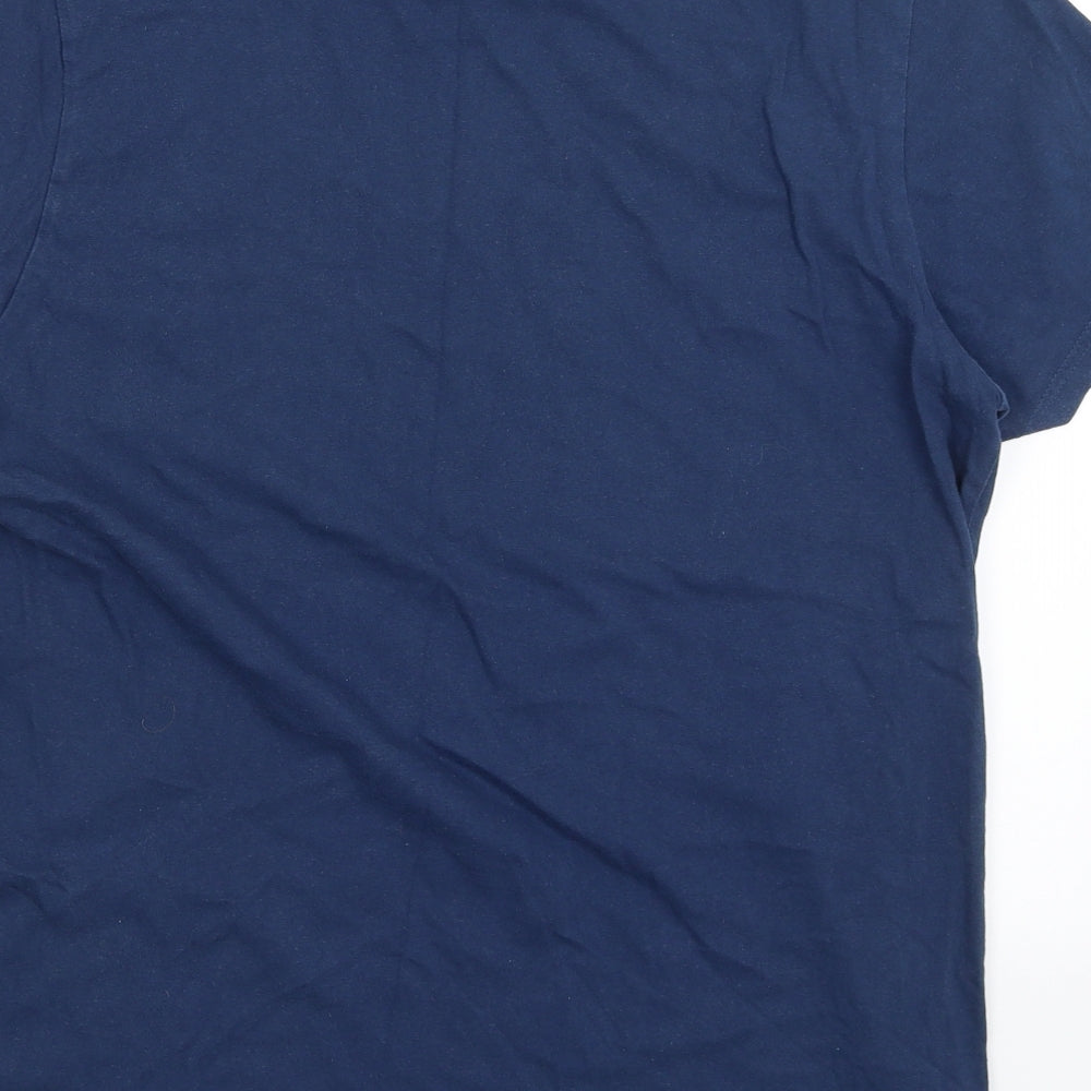 Lee Cooper Mens Blue    T-Shirt Size L