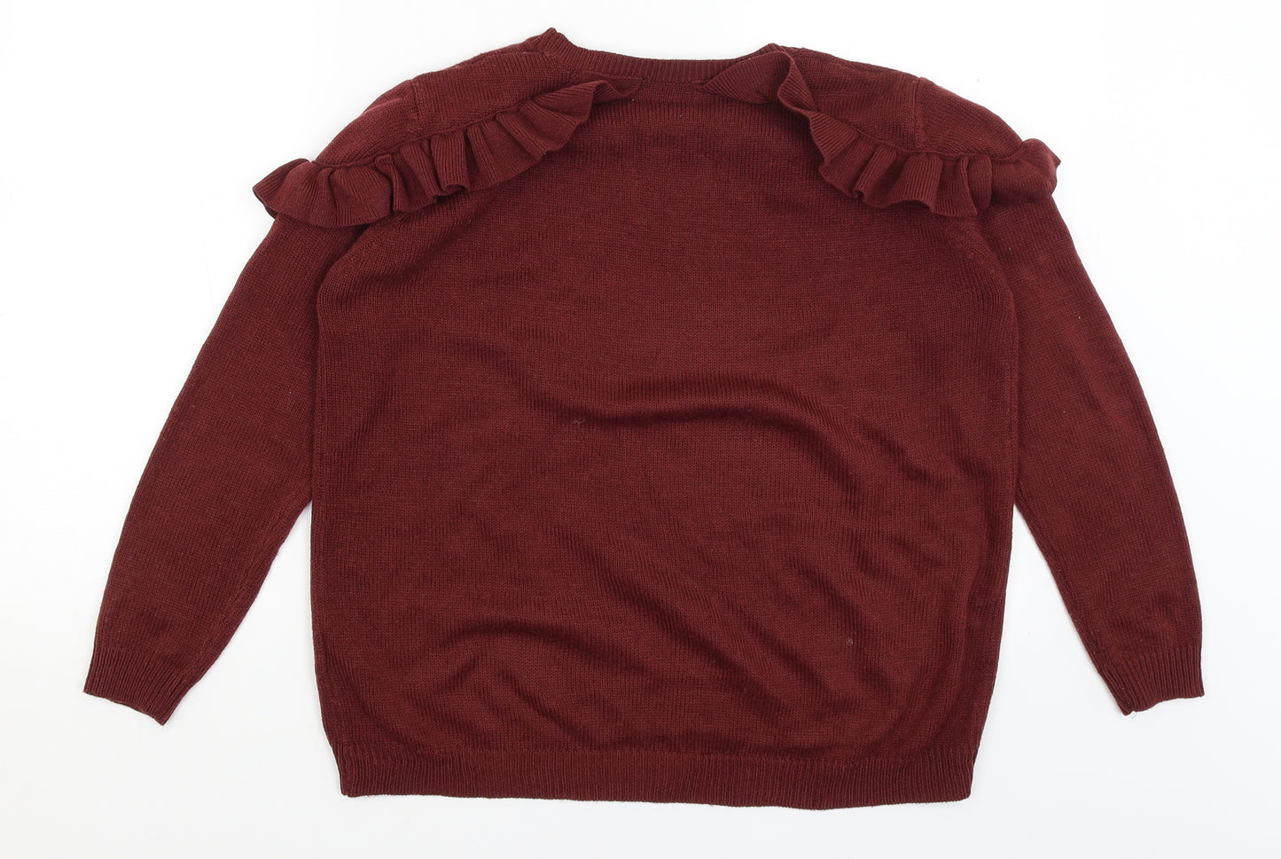 Papaya Womens Red   Pullover Jumper Size M