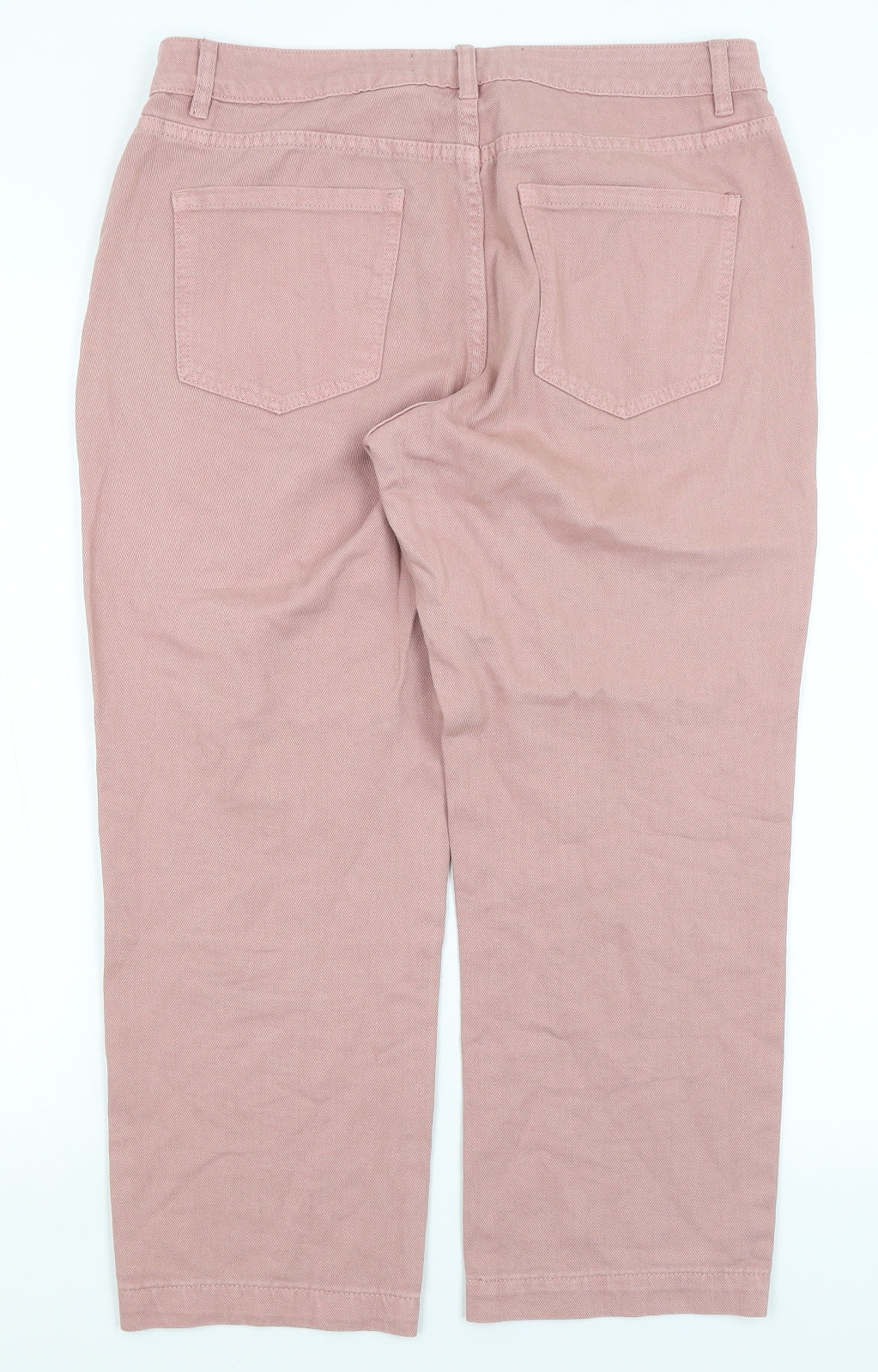 NEXT Womens Pink   Cropped Jeans Size 12 L24.5 in