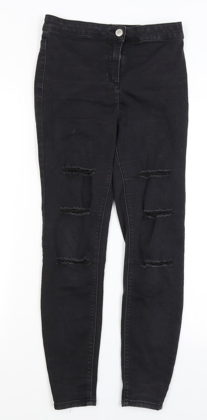 Papaya Womens Black   Skinny Jeans Size 10 L26 in