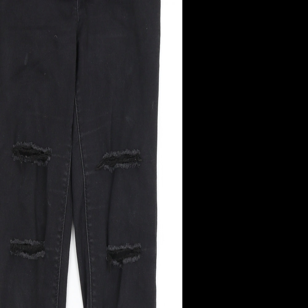 Papaya Womens Black   Skinny Jeans Size 10 L26 in