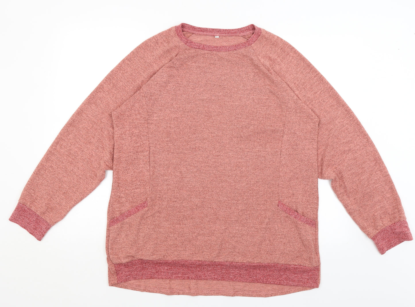 Preworn Womens Pink   Pullover Jumper Size XL