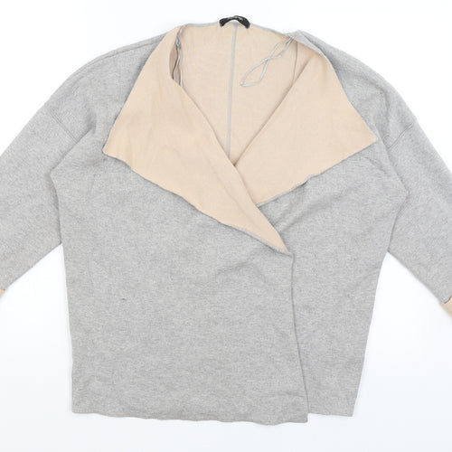 Autograph Womens Grey   Shrug Jumper Size 14