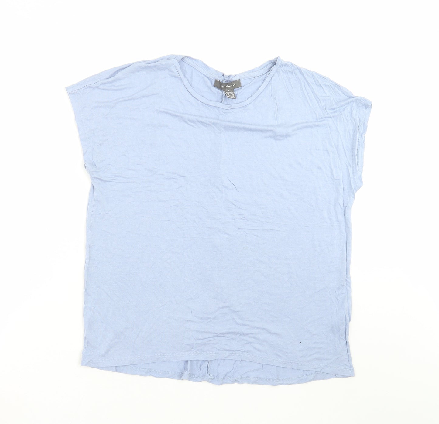 Primark Womens Blue   Basic T-Shirt Size S