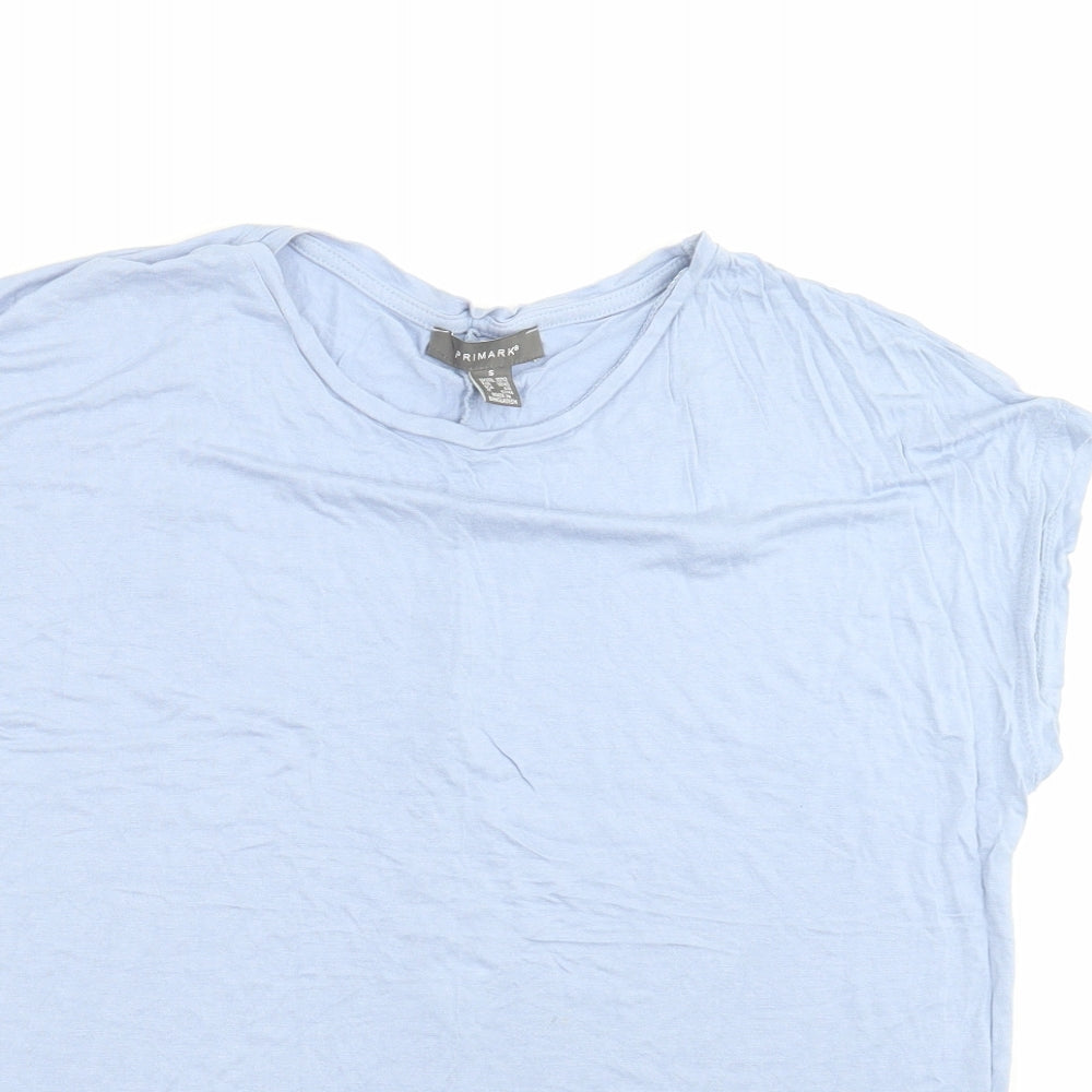 Primark Womens Blue   Basic T-Shirt Size S