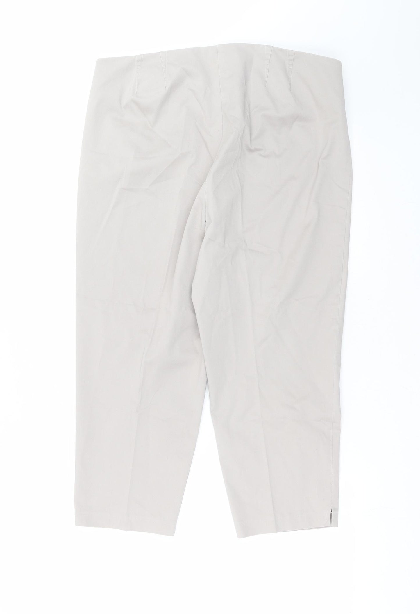 Marks and Spencer Womens Grey   Trousers  Size 14 L21 in