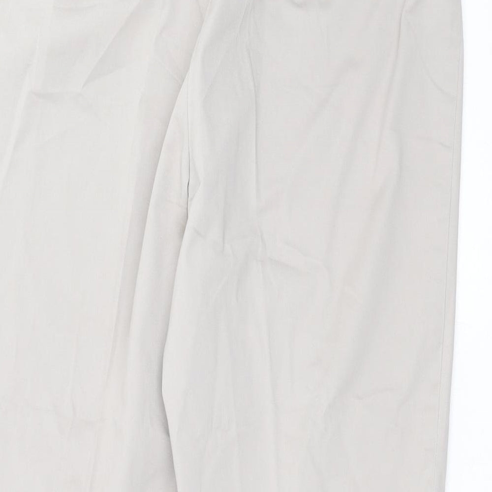 Marks and Spencer Womens Grey   Trousers  Size 14 L21 in