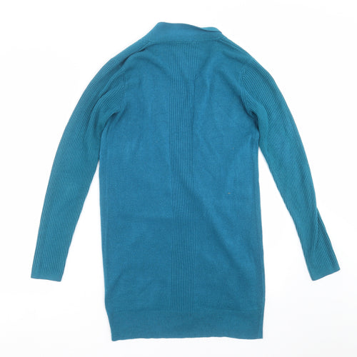 BHS Womens Blue   Cardigan Jumper Size 8