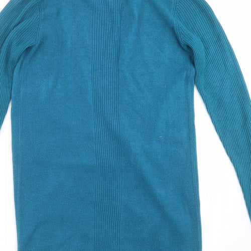 BHS Womens Blue   Cardigan Jumper Size 8