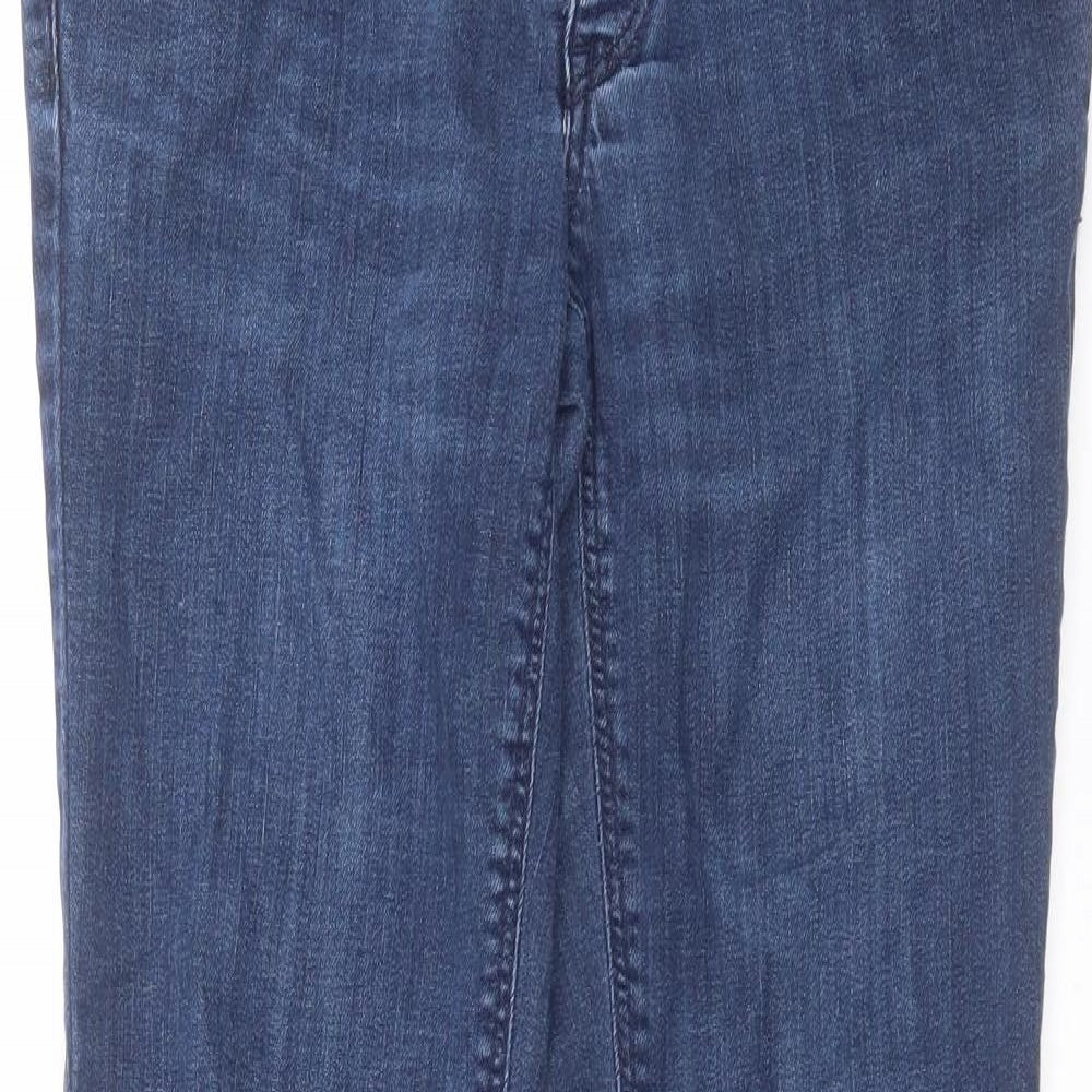 H&M Womens Blue  Denim Bootcut Jeans Size 10 L30 in