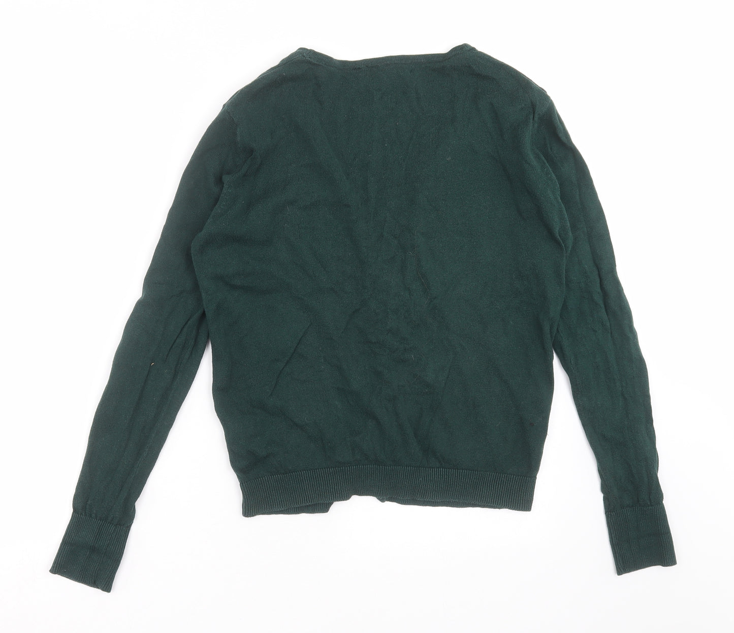 Primark Womens Green  Knit Cardigan Jumper Size M