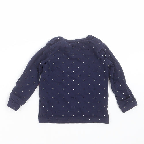 George Baby Blue Geometric  Basic T-Shirt Size 3-6 Months