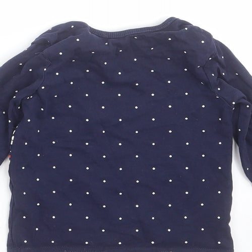 George Baby Blue Geometric  Basic T-Shirt Size 3-6 Months