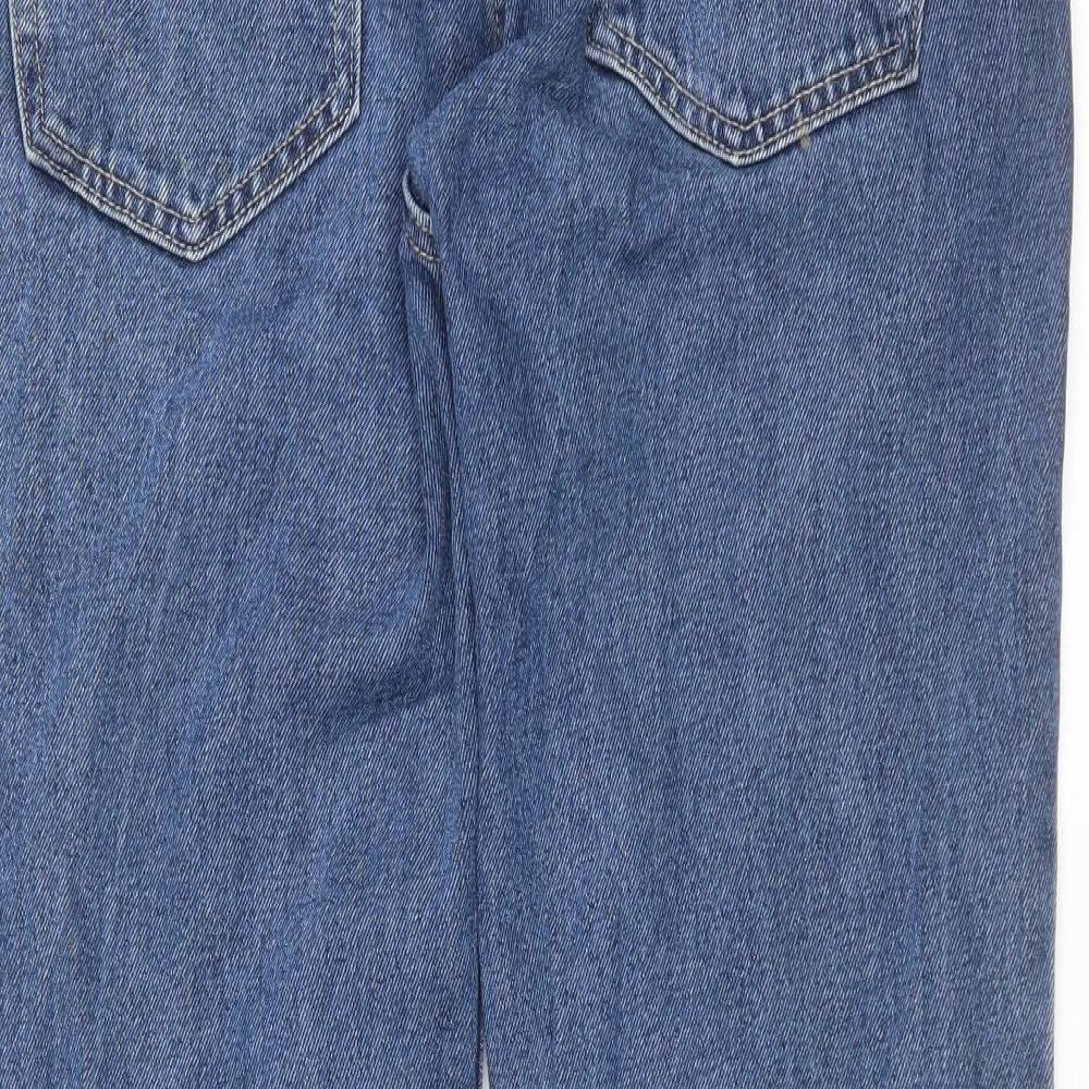 George Mens Blue  Denim Straight Jeans Size 32 in L30 in