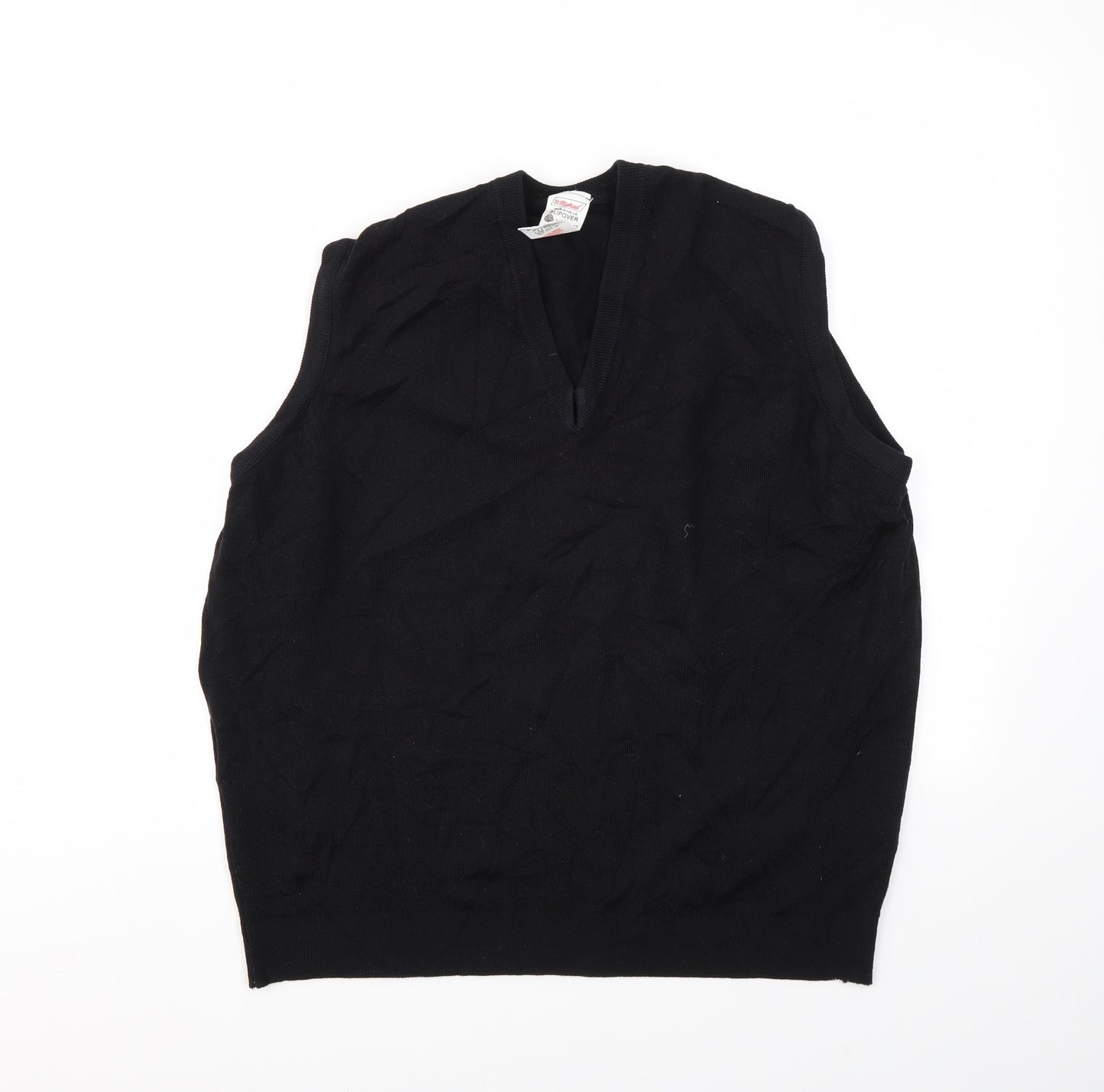 ST MICHEAL  Mens Black   Pullover Sweatshirt Size S