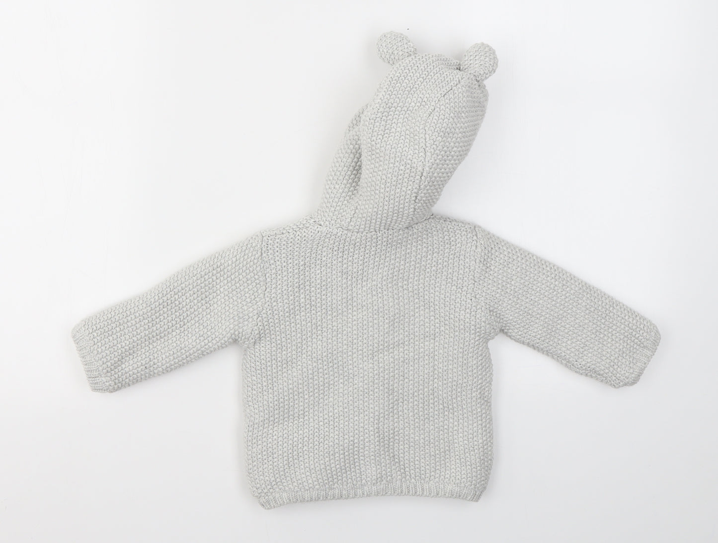 DISNEY  Girls Grey   Basic Jacket Jacket Size 3-6 Months