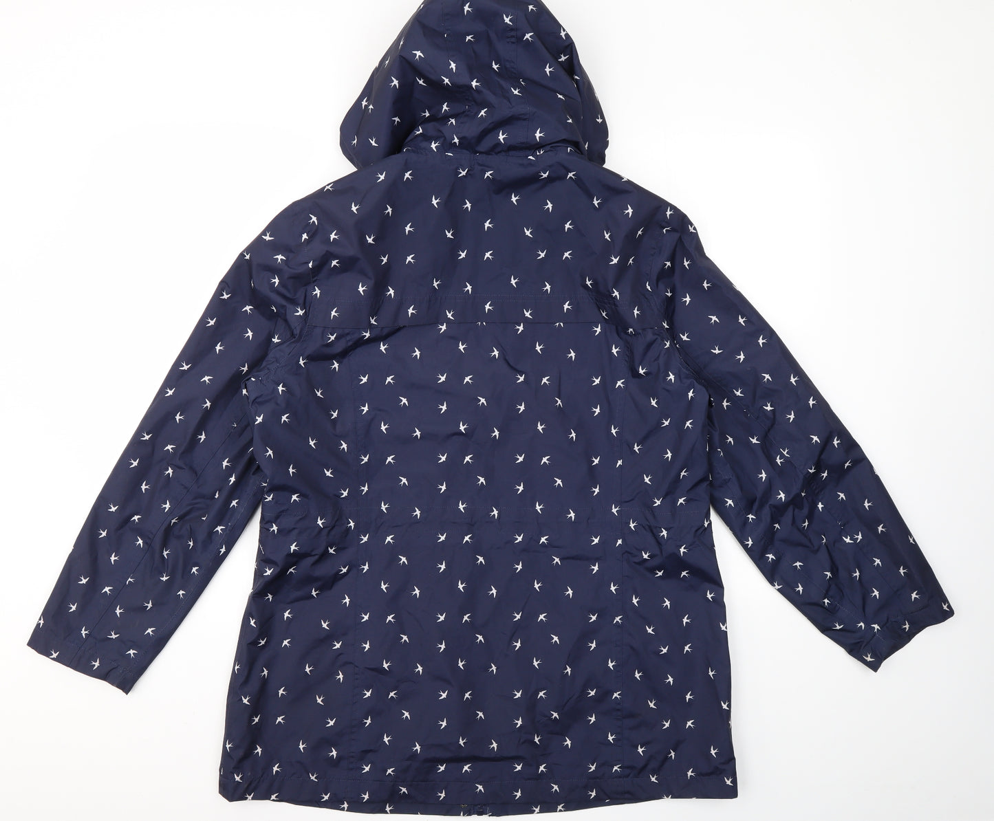Bonmarché Womens Blue Argyle/Diamond  Jacket Coat Size 16