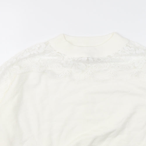 PRIMARK  Womens Ivory   Pullover Jumper Size M