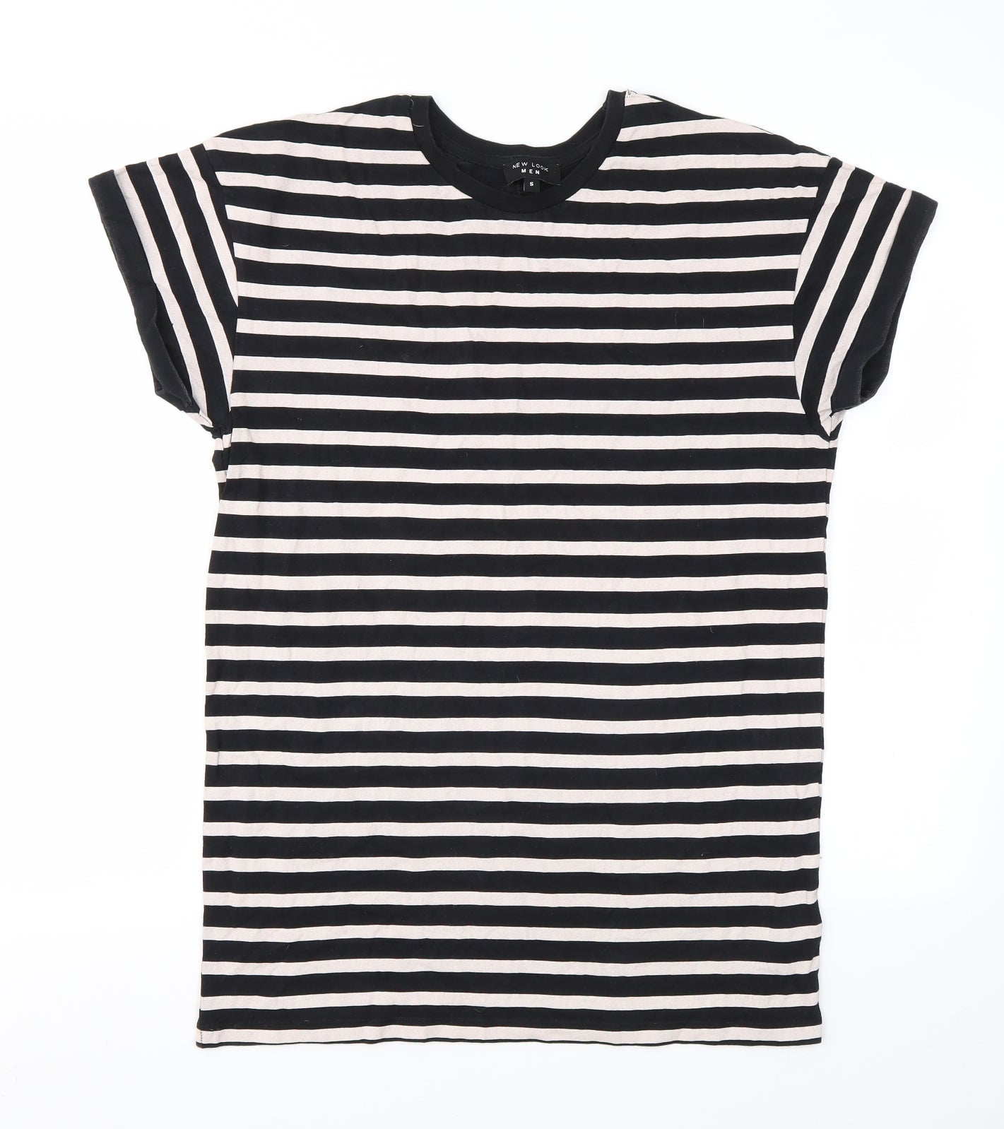 New Look Mens Multicoloured Striped   T-Shirt Size S