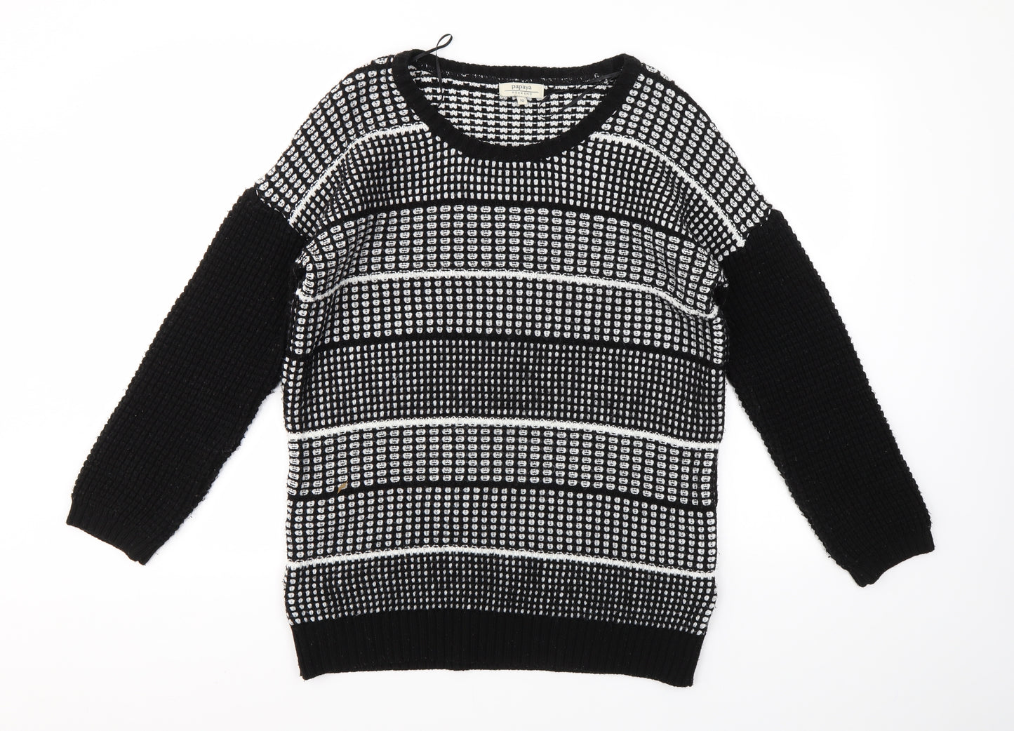 Matalan Womens Multicoloured Argyle/Diamond  Pullover Jumper Size 10