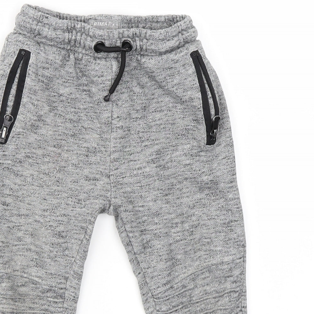 Primark Boys Grey   Jogger Trousers Size 3-4 Years