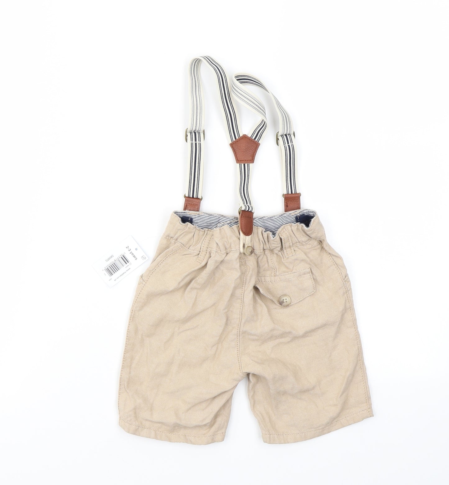 Matalan Boys Brown   Capri Trousers Size 2-3 Years