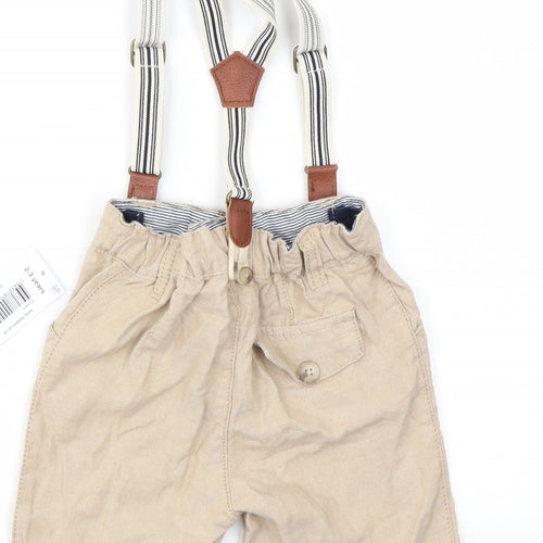Matalan Boys Brown   Capri Trousers Size 2-3 Years