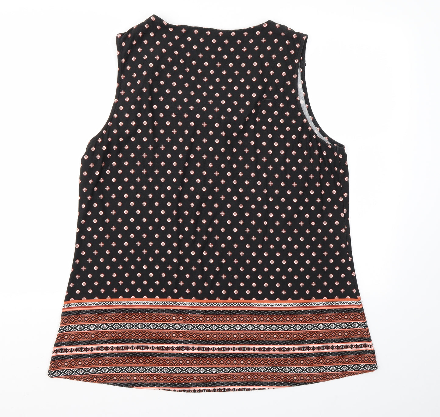 George Womens Multicoloured Argyle/Diamond  Basic T-Shirt Size 18
