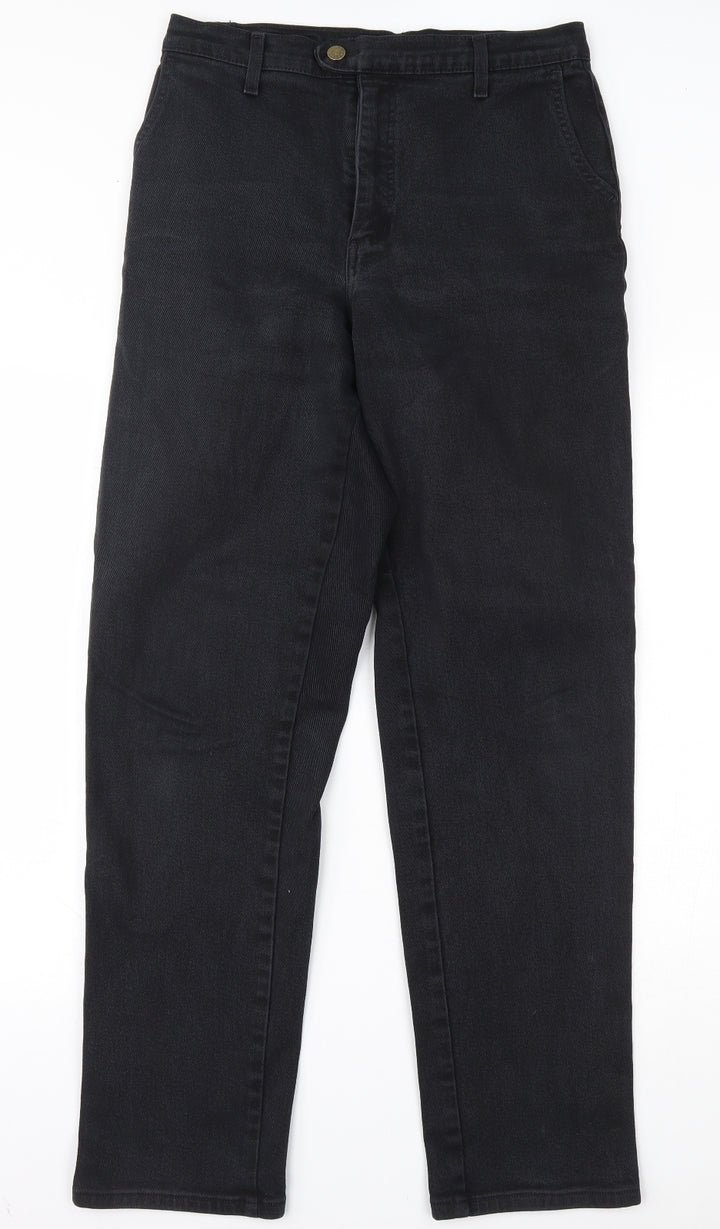 Denver Hayes Womens Black  Denim Skinny Jeans Size 32 L32 in