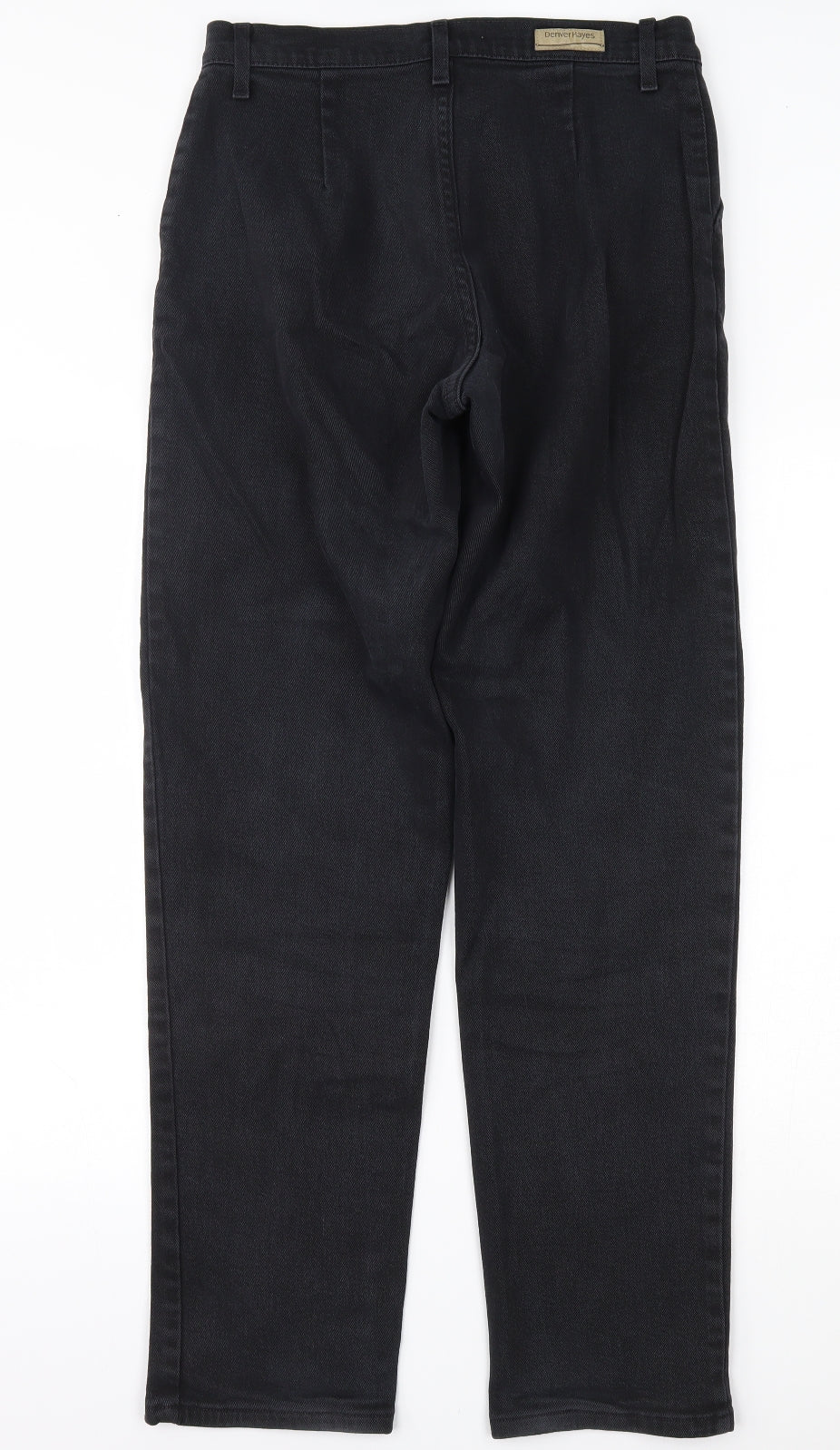 Denver Hayes Womens Black  Denim Skinny Jeans Size 32 L32 in