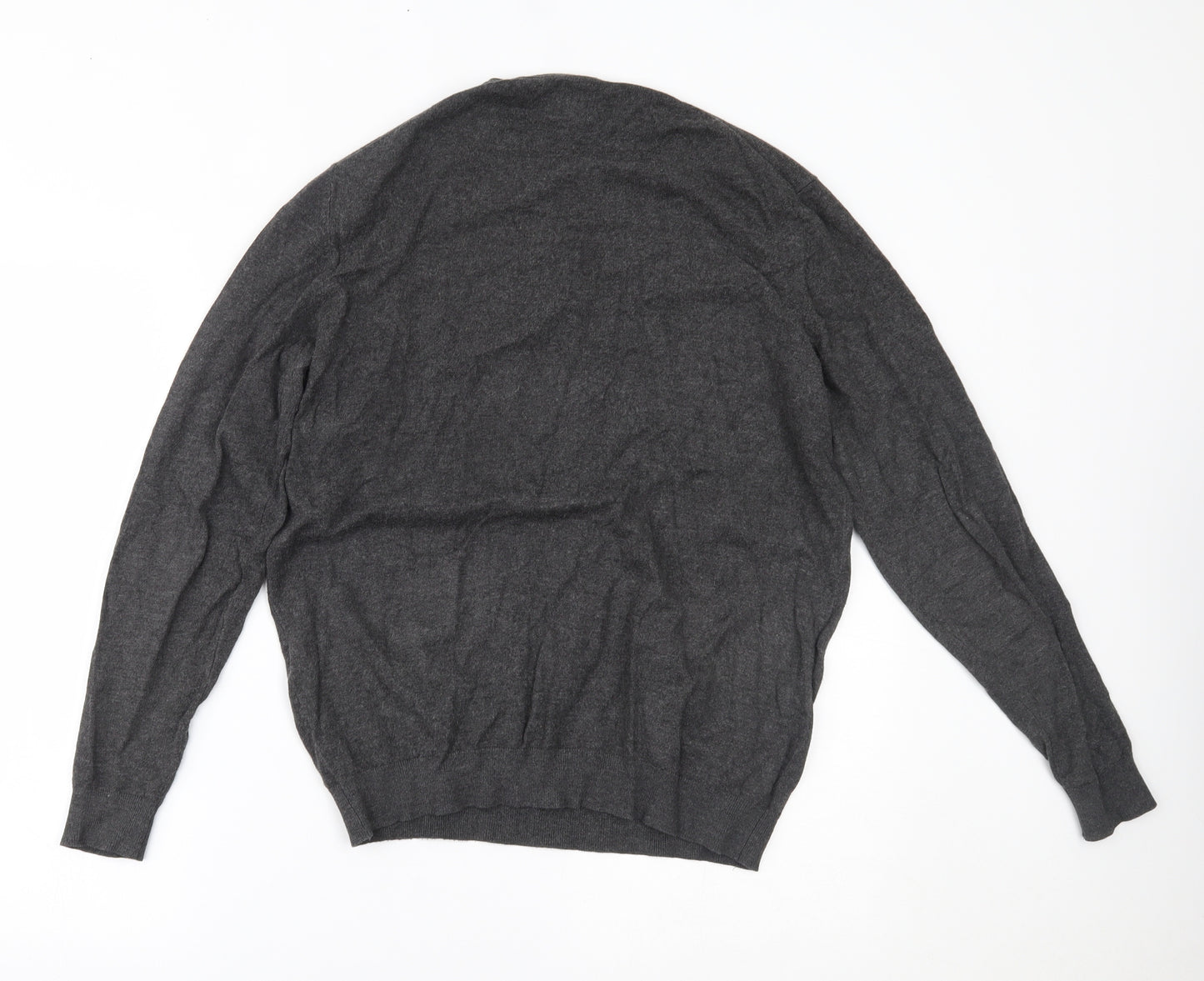 Zara Mens Grey   Pullover Jumper Size M