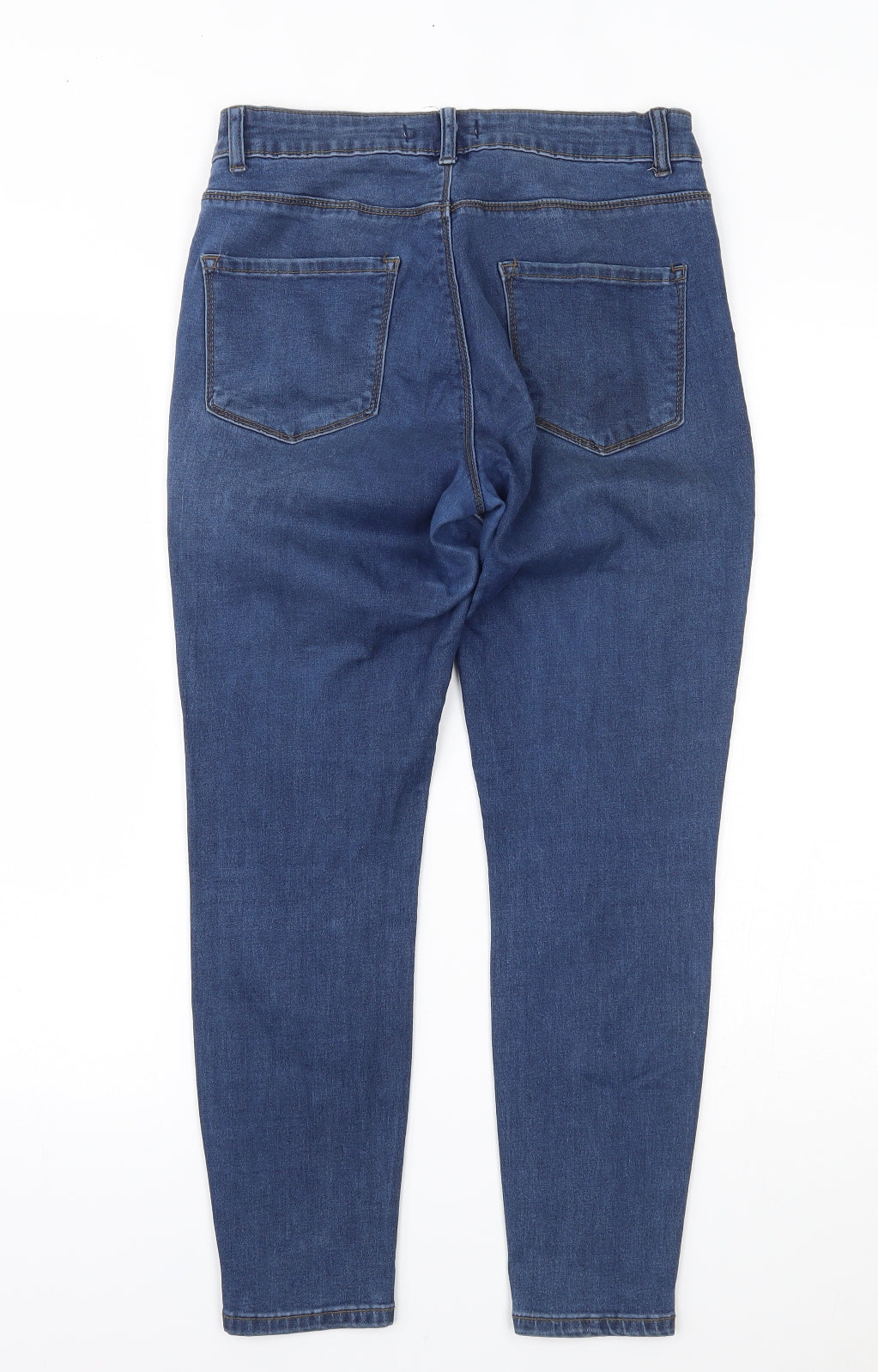Primark Womens Blue  Denim Skinny Jeans Size 10 L24 in
