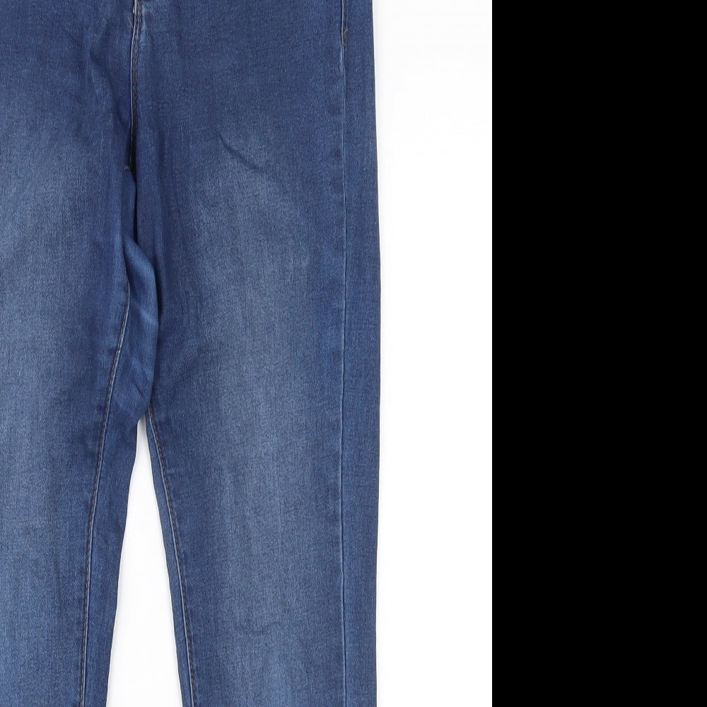 Primark Womens Blue  Denim Skinny Jeans Size 10 L24 in