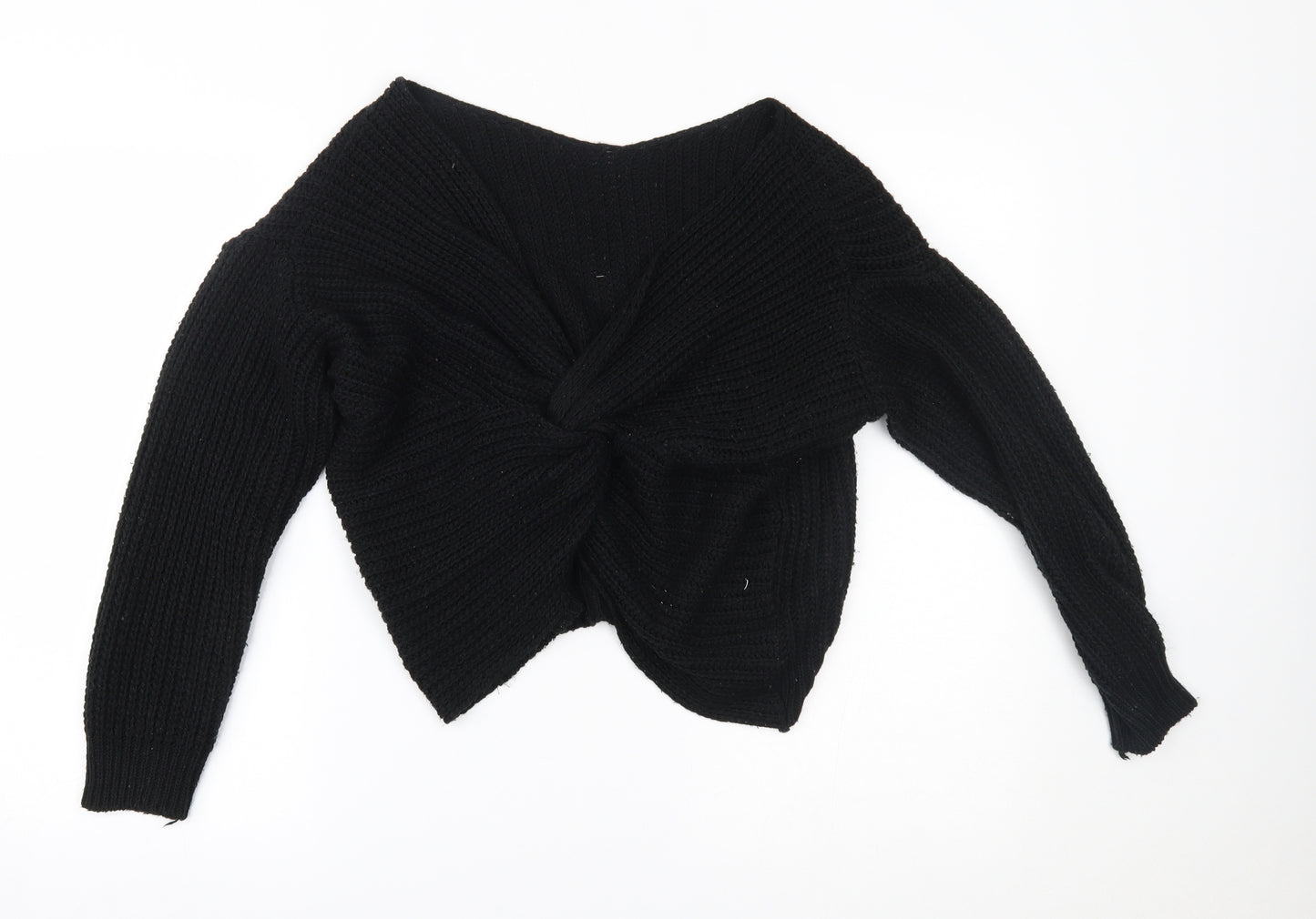 Preworn Womens Black   Basic Blouse Size M