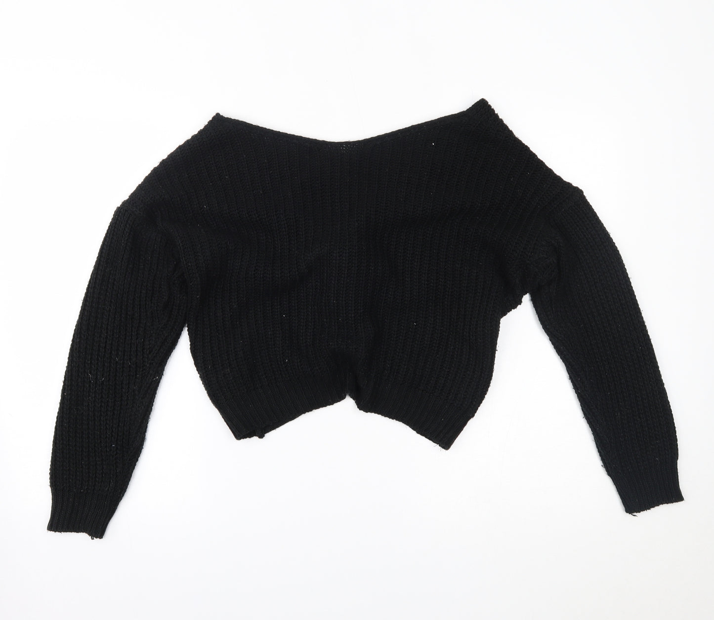 Preworn Womens Black   Basic Blouse Size M